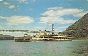 Hudson River Ferries & Paddle Wheels Ship 1971 