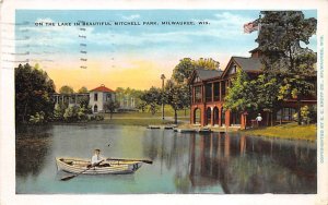 Mitchell Park On The Beautiful Lake  - Milwaukee, Wisconsin WI