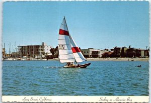 M-91825 Sailing on Alamitos Bay Long Beach California