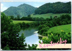 Postcard - The Bluegrass State - Kentucky, USA