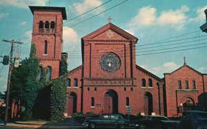 Vintage Postcard St. Peter's Episcopal Church Salisbury Maryland MD Tingle Co.