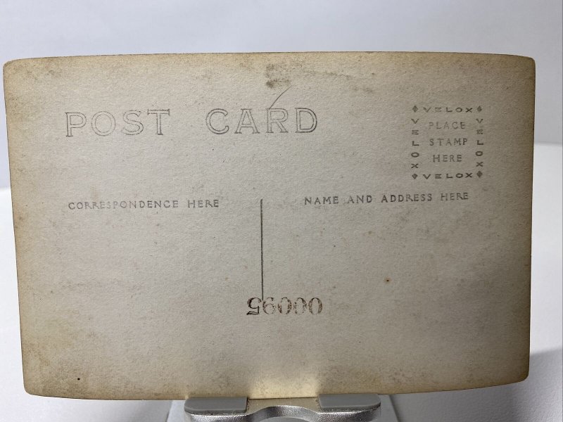 Vintage SPREAD EAGLE Steamboat at the Dock RPPC Steamer Postcard