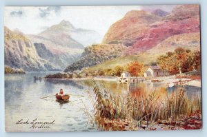 Ardlui Argyll and Bute Scotland Postcard Loch Lomond c1910 Oilette Tuck Art