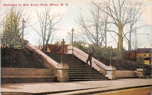 Entrance to Oak Lawn Park Olean, New York