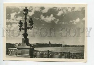 435844 USSR 1949 Leningrad view Kirovsky bridge Zivert Lenfotohudozhnik