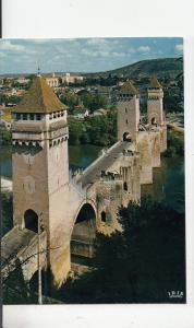 BF31579 cahors en quercy le pont valentre  france front/back image