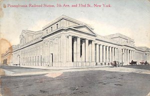 Pennsylvania Railroad Station New York City, New York NY s 