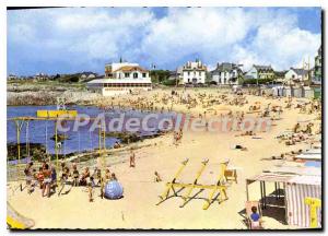 Postcard Modern Croisic Loire Atl Beach