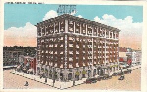 Postcard Hotel Portage Akron OH