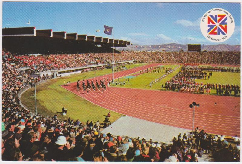 CHRISTCHURCH COMMONWEALTH GAMES 1974 STADIUM