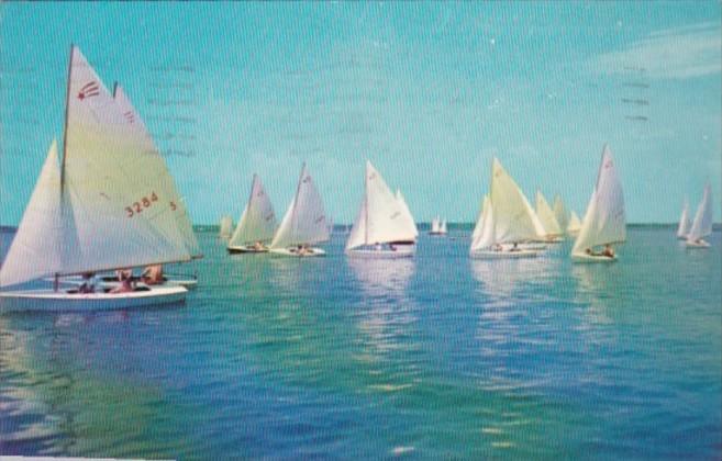 Yachting Greetings From Ship Bottom New Jersey 1963