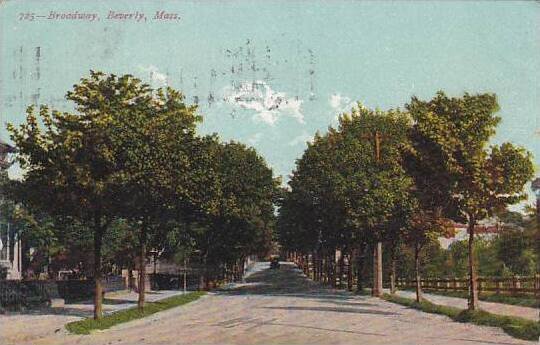 Massachusetts Beveerly Broadway 1907