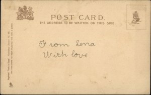 Buster Brown & Tig Valentine - RF Outcault TUCK #112 c1905 Postcard