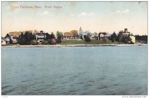 FAIRHAVEN, Massachusetts from Harbor, PU-1907