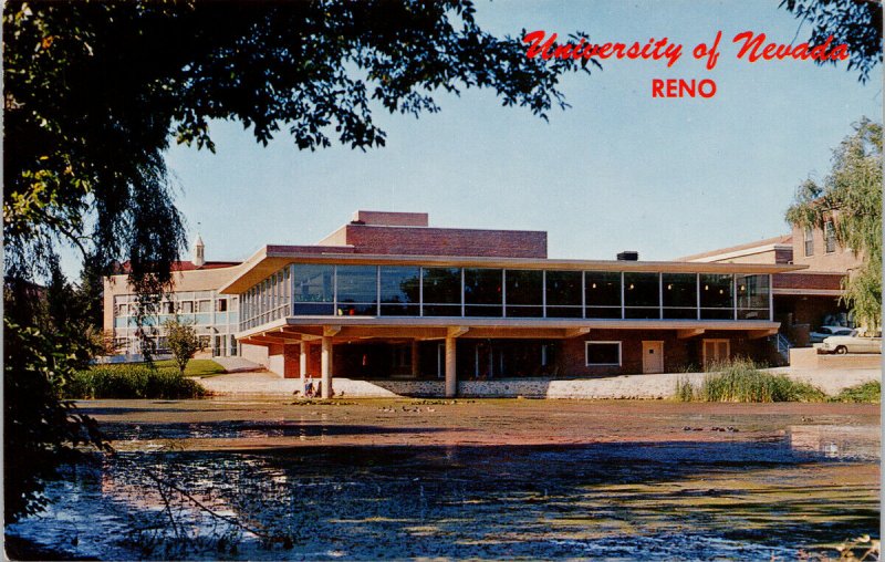 Reno NV Jot Travis Student Union Building University of Nevada Postcard G54