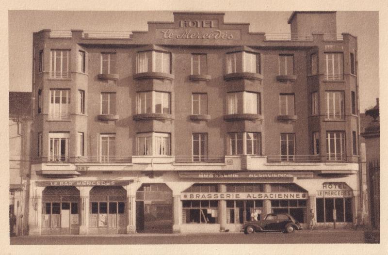 Hotel Mercedes Vesoul Old Postcard