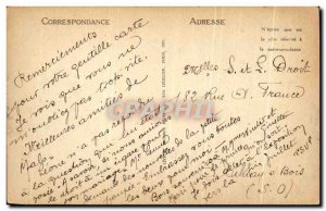 Old Postcard Mers Les Bains The beach Low tide