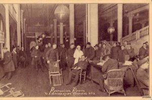 NEW YORK CITY, NY RECREATION ROOM U.S. DEBARKATION HOSPITAL #3