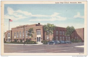 Junior High School, ESCANABA, Michigan, PU-1958
