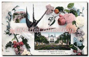 Old Postcard Remembrance Monte Carlo