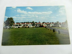 Vintage Postcard Williamsport MD El Cortez Motel Cars Hagerstown Old Maryland