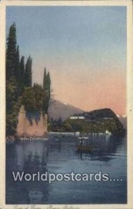 Lago di Como Presso Bellagio Swizerland Unused 