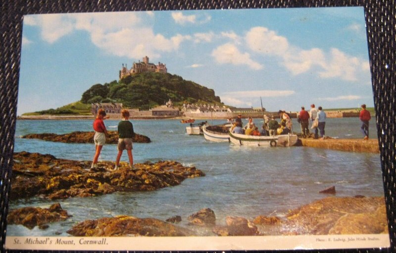 England St Michael's Mount Cornwall - posted 1971