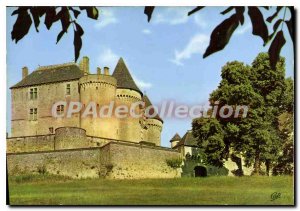 Postcard Modern Dordogne Chateau de Fenelon