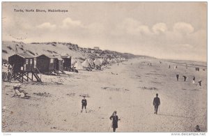 MABLETHORPE, England, PU-1916; Tents, North Shore