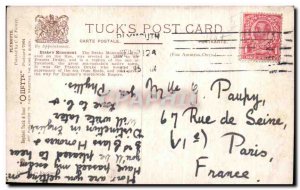 Postcard Old Drake Monument plymouth