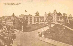 Arlington Hotel Santa Barbara California 1910c postcard