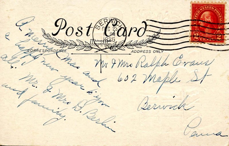 Greeting - Christmas