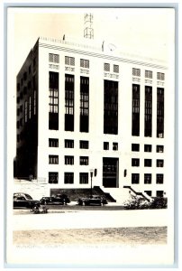 Municipal Court Building Kansas City Missouri MO Classic Car RPPC Photo Postcard