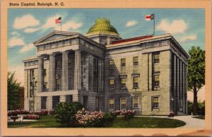 State Capitol Raleigh NC Postcard PC490