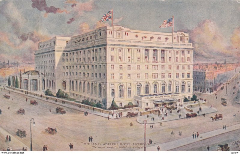 LIVERPOOL , Lancashire , England , 1934 ; Midland Adelphi Hotel