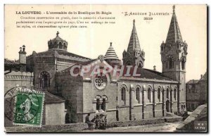 Old Postcard Louvesc The set of the Basilica of St. Regis