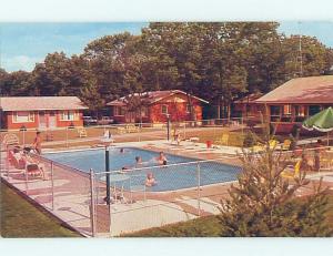 Unused Pre-1980 RESORT SCENE Lake Delton - Near Baraboo & Portage WI c4253