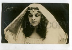 3120501 Geraldine FARRAR American OPERA Singer vintage PHOTO PC