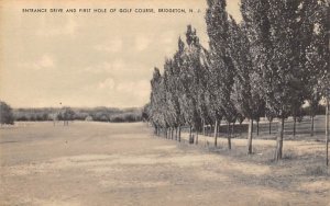 Entrance Drive and First Hole of Golf Course Bridgeton, New Jersey  