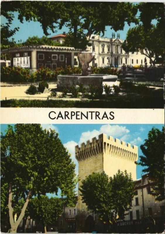 CPM CARPENTRAS Le Square et l'Hotel-Dieu - La Porte d'Orange (1087273)