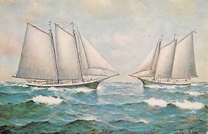 Mattie, Mystic Seaport Connecticut, USA Mercantile Sail Boat Ship 