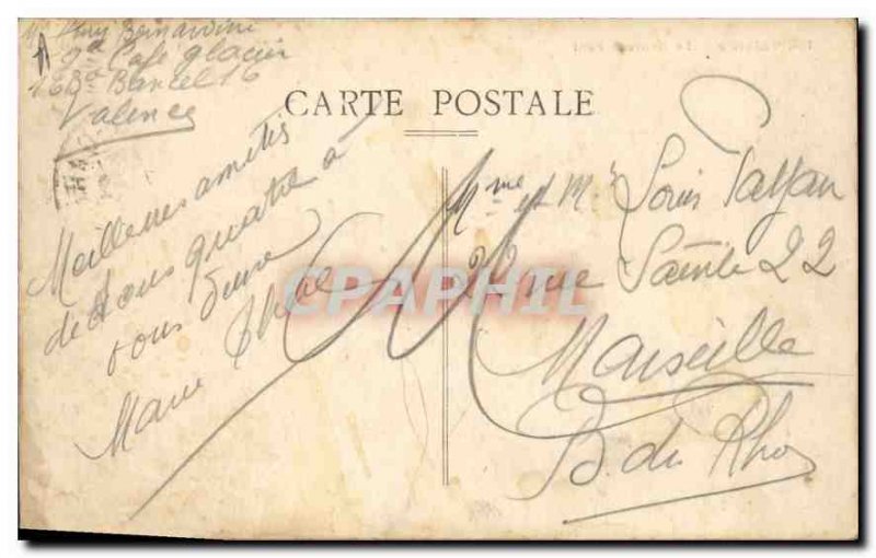 Old Postcard Valencia the new bridge