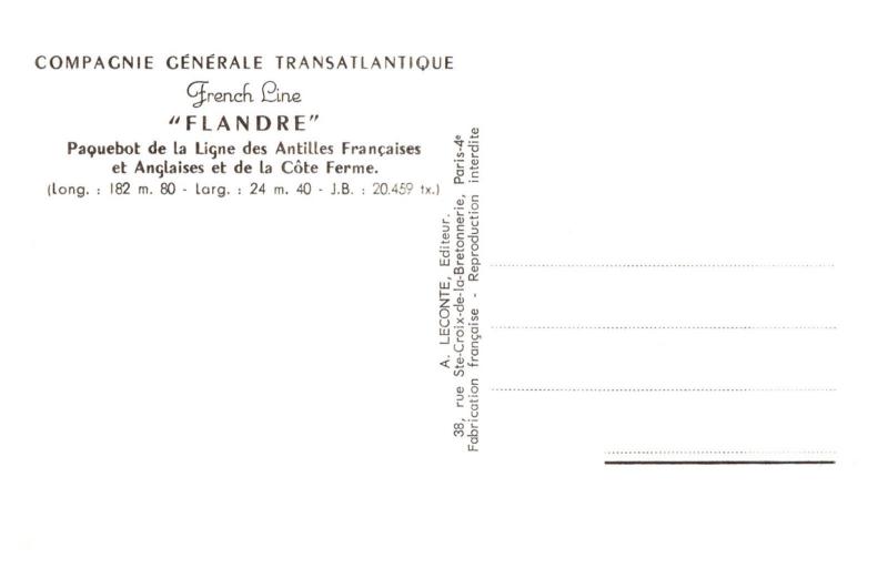 S.S. Flandre , C.G.T. Line