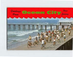 Postcard Greetings From Ocean City New Jersey USA