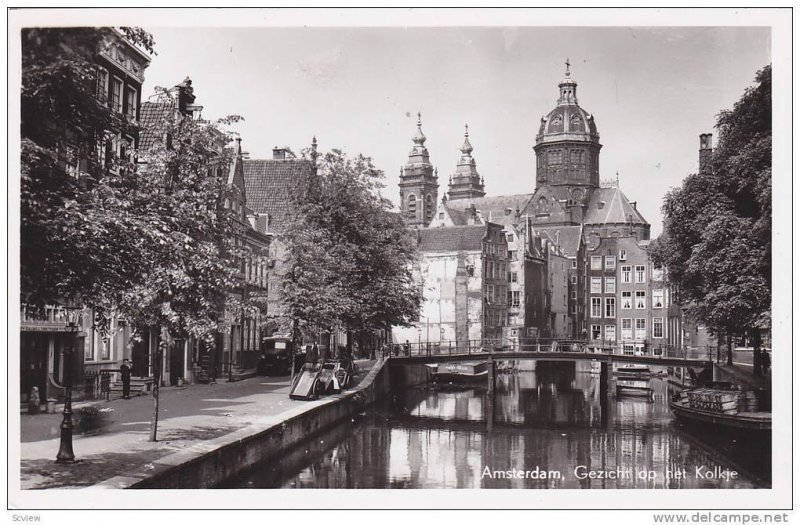 RP, Gezicht Op Het Kolkje, Amsterdam (North Holland), Netherlands, 1920-1940s