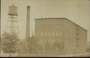 Factory or Mill - Providence RI Cancel 1907 Real Photo Postcard