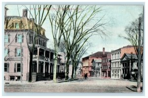c1910 East Main Streets Buildings Torrington Connecticut CT Antique Postcard 