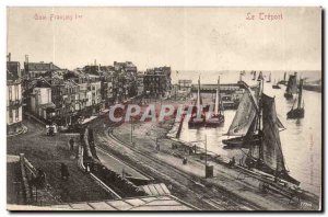 The TReport Old Postcard Quai Francois 1er