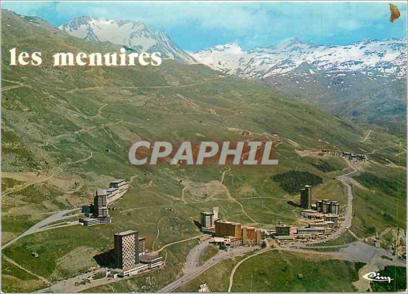 Modern Postcard The Menuites (Savoy) General Aerial view Peclet Polset