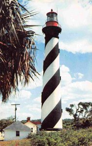 St Augustine Lighthouse Anastasia Island Florida postcard